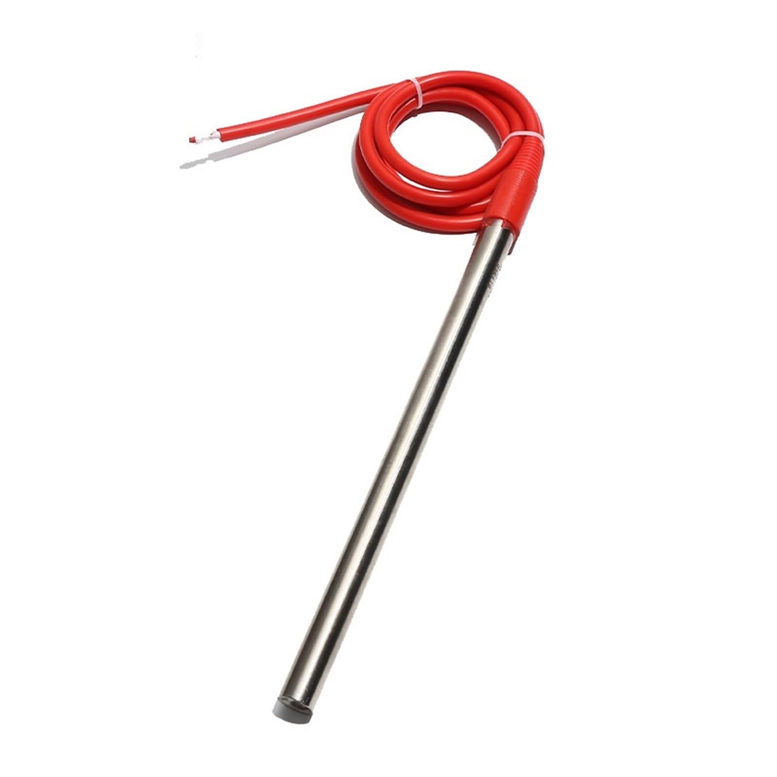 220 V 500 W elektrische Wasser-Heizelement Stab SS304 Tauchsieder Widerstand 16 x 200 mm 1 m Draht Stück