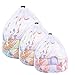 Juego De 3 Bolsas Para Lavadora 3 Tamaños Bolsas de Malla de Lavandería con Cordón para viajes Pórtatiles Bolsas de colada reutilizables para Ropa Delicada Sujetador Interior Calcetines Zapatos