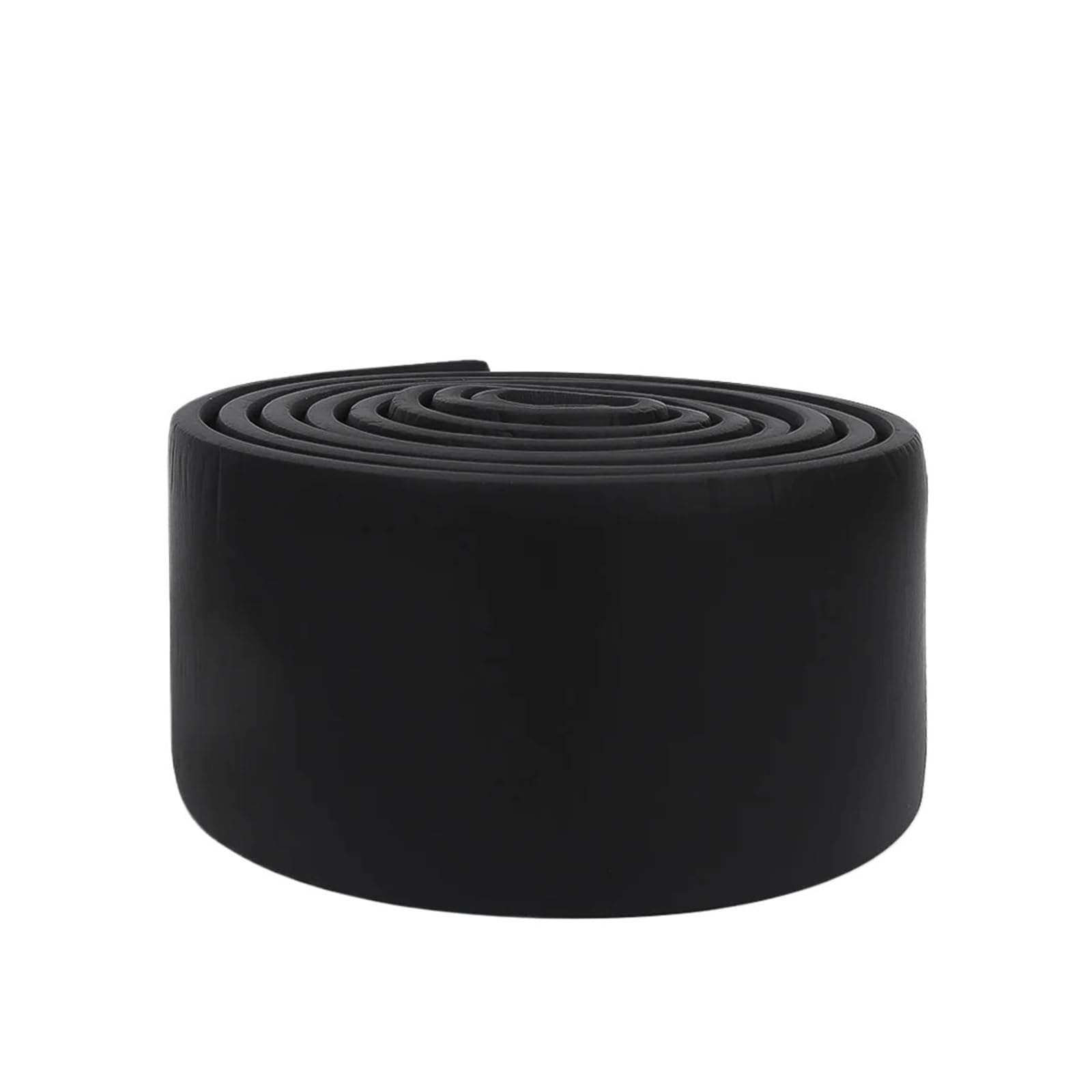 Waterproof Skirting Board Waterproof Enclosure Sticker Self Adhesive Skirting Line 3D Wall Thickened Anti-Collision Decor Corner Bathroom(A-Black,4M(2 Rolls))