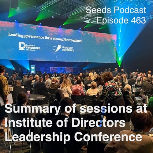 IOD Leadership Conference Summary of Sessions