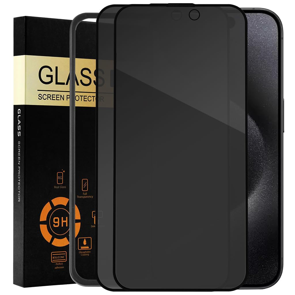 ZEITEL® 2pcs Matte Privacy Screen Protector for iPhone 15 6.1 HD Tempered Glass Screen Protector Anti-glare Screen Protector for iPhone 15 (B0CYWH94Y4) Amazon Price History, Amazon Price Tracker
