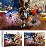 Puzzle Street Fighter, Puzzle 1000 Piezas para Adultos, Rompecabezas de Niños Rompecabezas Desafiantes Y Difíciles para Adultos Y Adolescentes. 70X50cm
