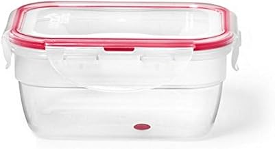Starfrit Lock & Lock 095112-006-0000 Plastic Container with Lid 550ml Rectangular, Clear