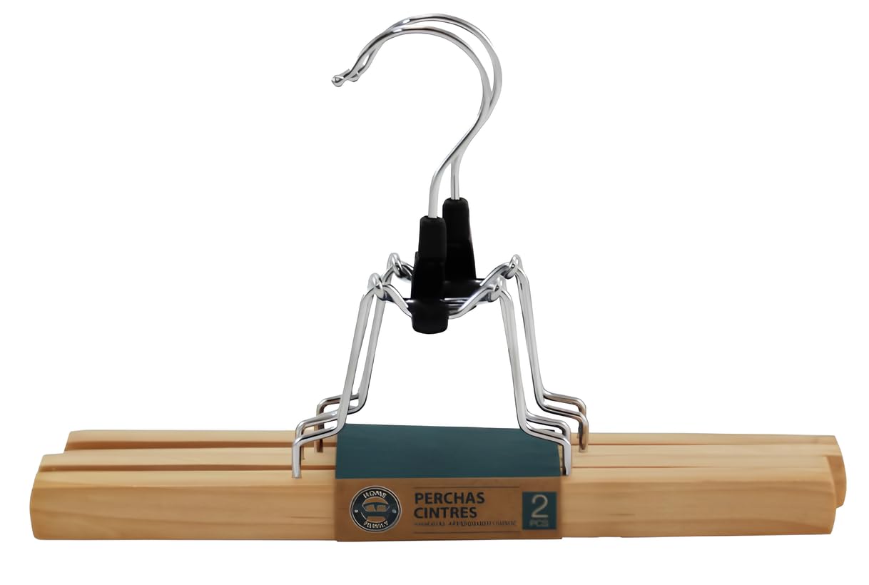 75385 Cintre pour Jupe en Bois X 2 25 x 2