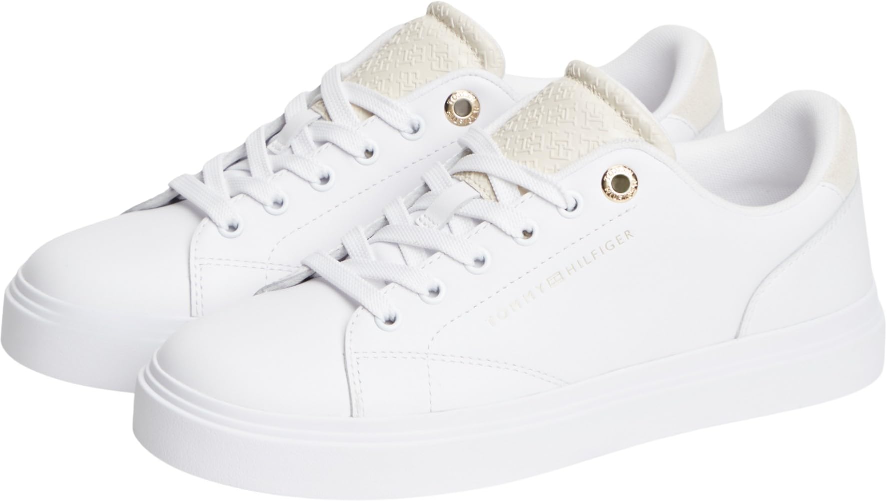 Tommy Hilfiger Damen Th Feminine Cupsole Monogram Fw0fw09606Low Top