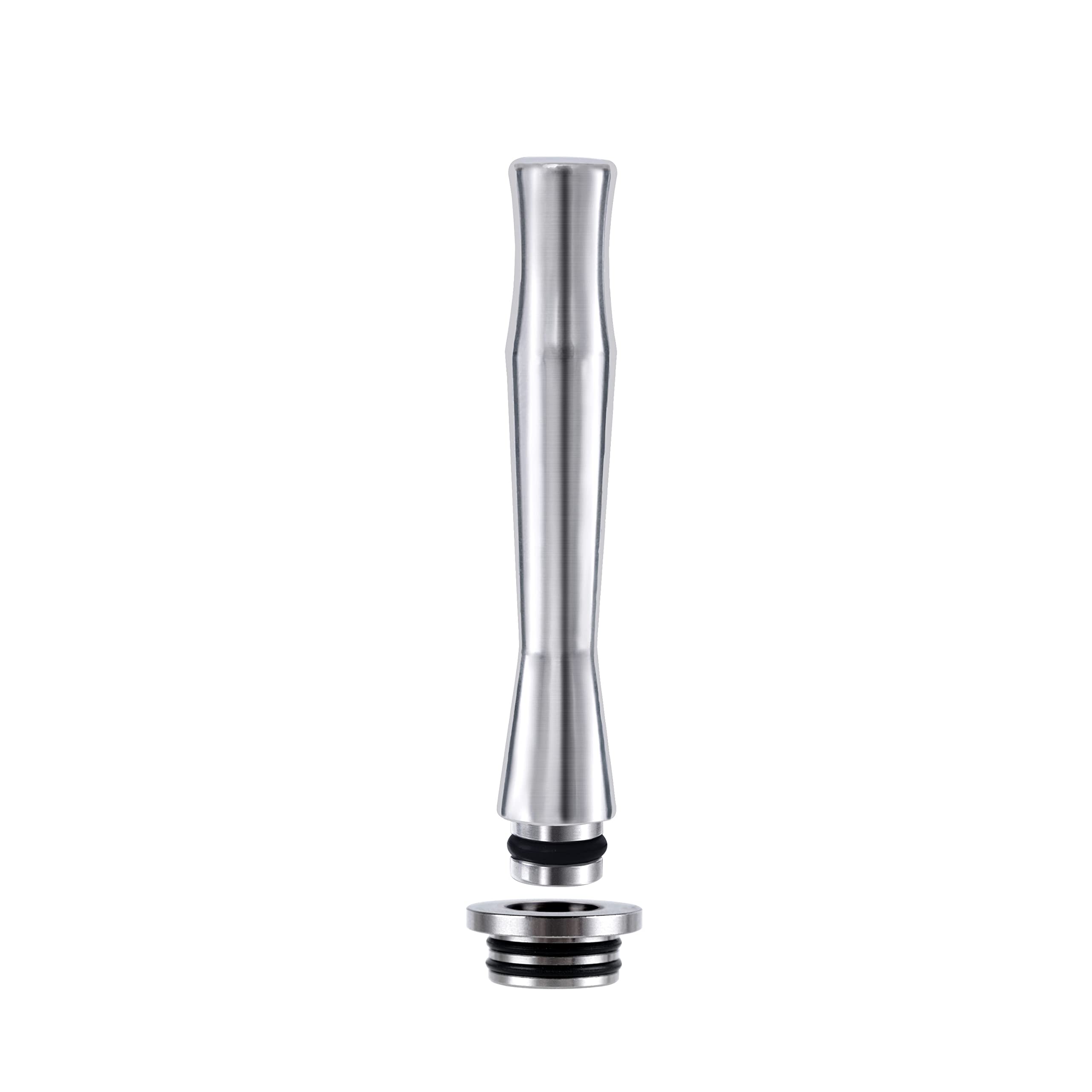 WOLFTEETH 510 810 2 en 1 Embout goutte  goutte Extra Long Inox  Anti-claboussures d'huile avec Adaptateur 810, Droits de 6,5 cm pour Cigarette  lectronique Atomiseur | Sans Nicotine Ni Tabac 131502 : Amazon.fr:  High-Tech