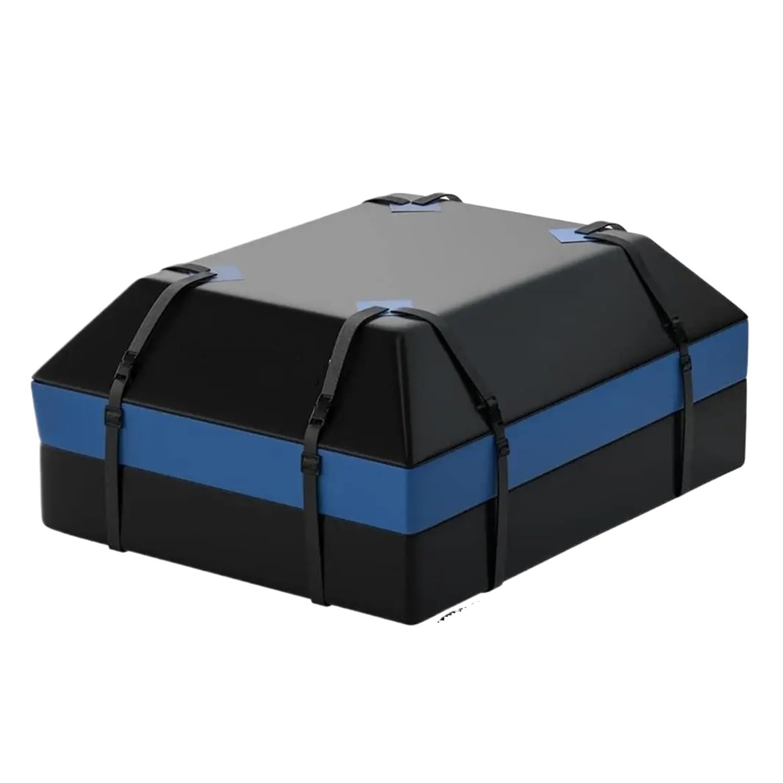 Dachträger Auto-Gepäcktasche 600D Oxford-Stoff Dachgepäcktaschen Große Kapazität Langlebiger Dach Wasserdichter Organizer Für Automobile Racks Träger Auto(Blue)