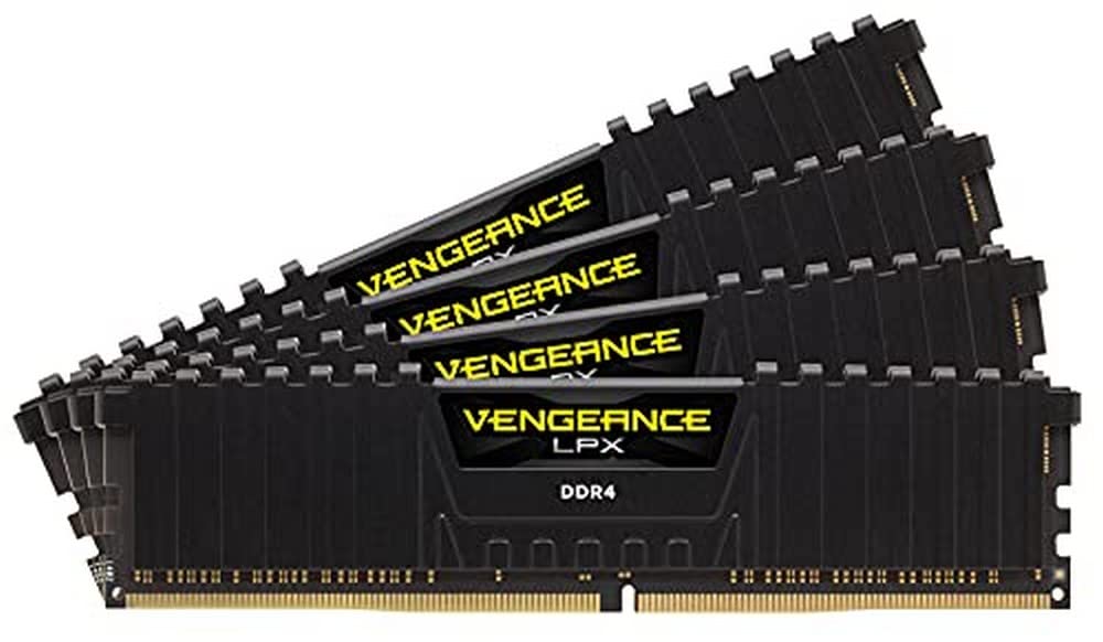Corsair 32GB (4x8GB) 3200MHz Vengeance LPX Siyah DDR4 Ram