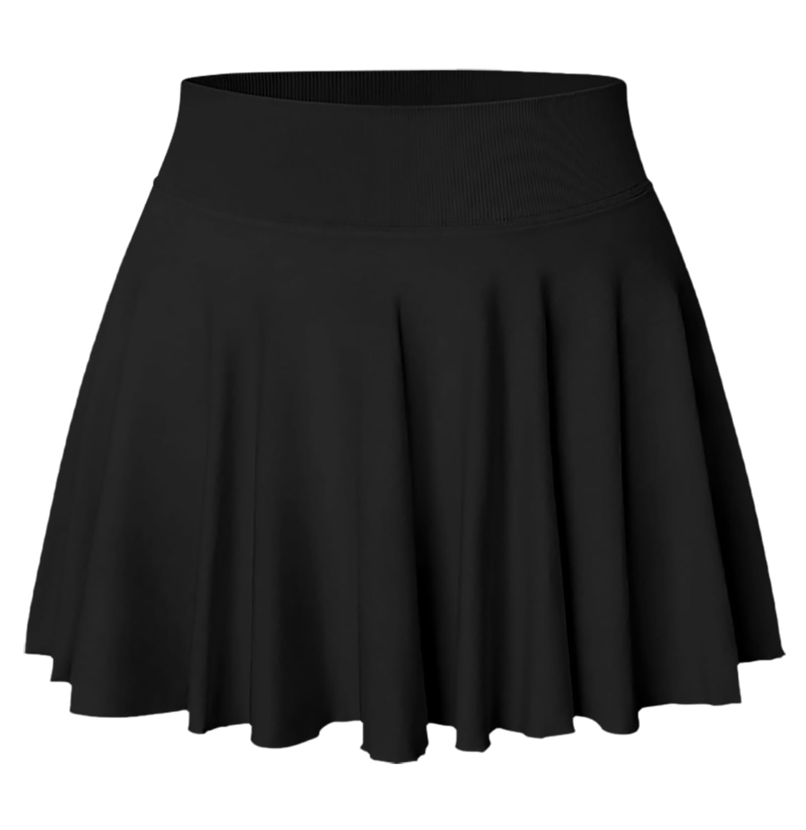 YOAKAKU Pleated Tennis Skater Skirts for Women with Pocket Shorts Flowy Golf Athletic Skort Sports Mini Skirt