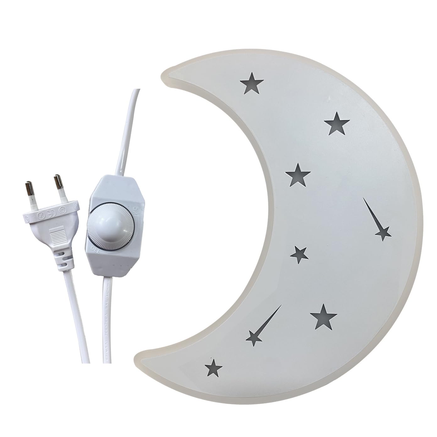 KZT Lámpara de pared interior de 14 W, regulable, lámpara de pared con interruptor y enchufe, lámpara de noche para dormitorio, 3000 K, luz blanca cálida, luz nocturna para sala de estar