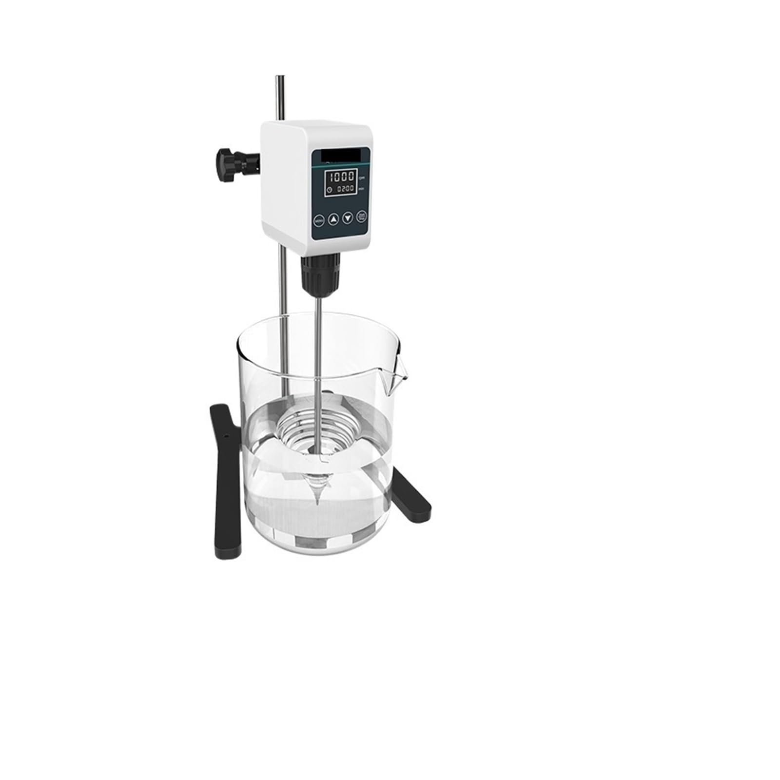 Compatibile con agitatore da laboratorio, miscelatore elettrico da laboratorio, display digitale, 5/10L, 1200 giri/min, 110/10S(OS-5S(LCD 5L),AU Plug)