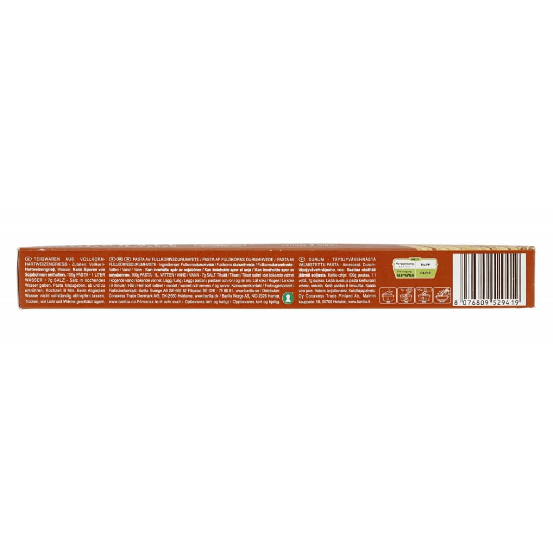 Barilla Pasta Integrale Vollkorn Spaghetti pasta 500 gramm x 12 Stück
