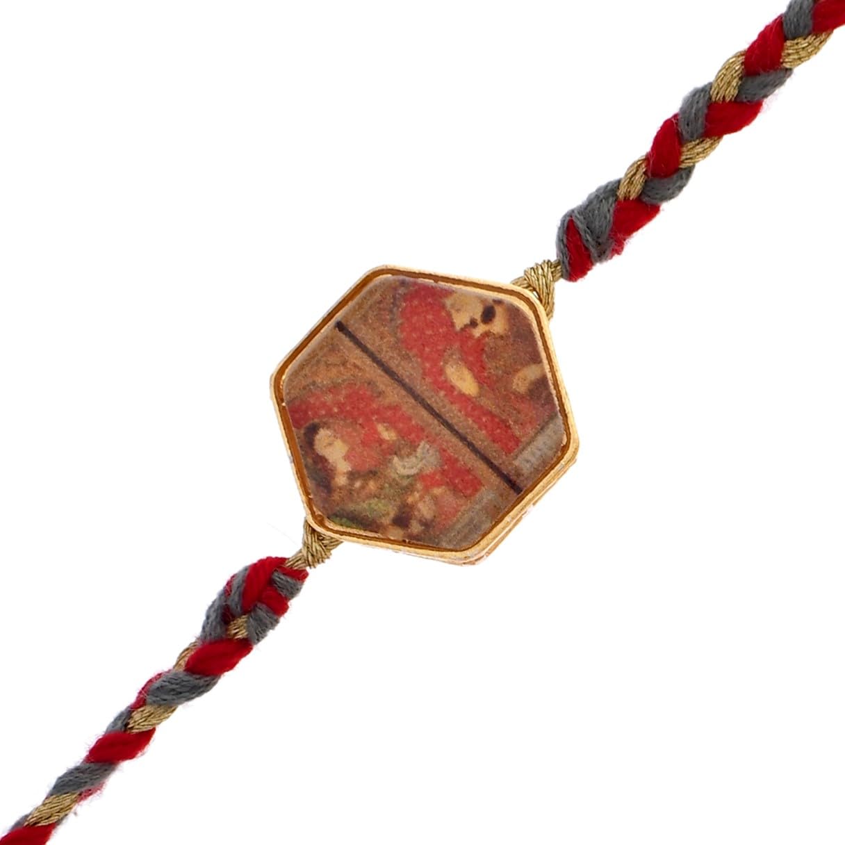Pzyvelines Natural Stone Rakhi for Brother and Bhabhi With Roli Chawal (B0CBSW4DMM) Amazon Price History, Amazon Price Tracker