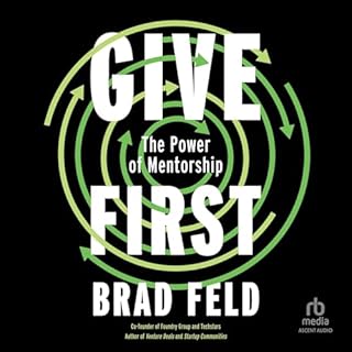 Give First Audiobook By Brad Feld cover art