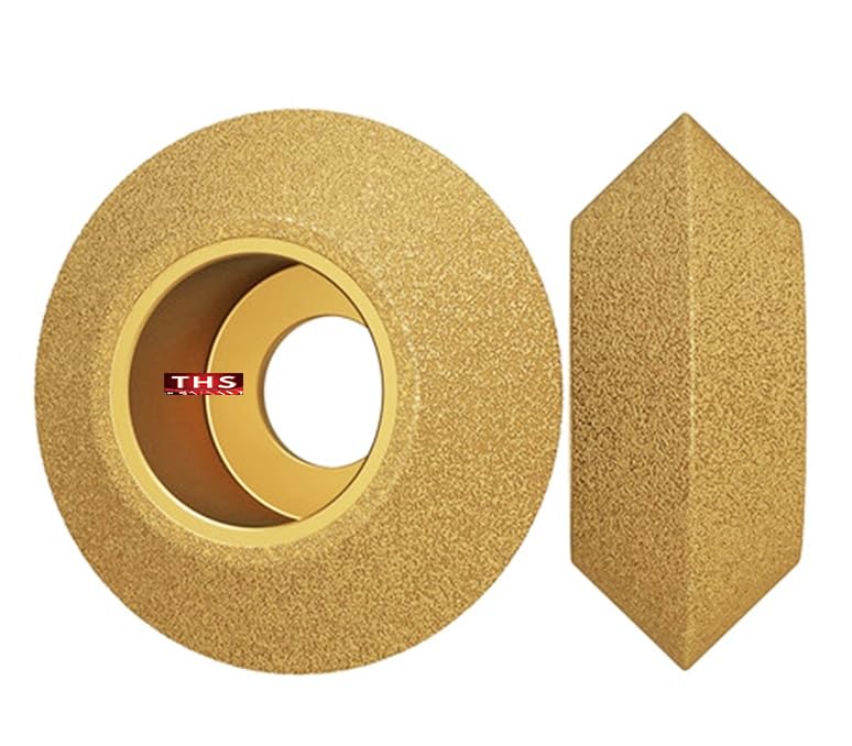 THS "V" Grove Marble Molding Blade 5MM Hand Grinding Wheel Polishing Wheel V Groove Edge Wet Grinding Tool for Ceramic for Stone for Granite for Marble