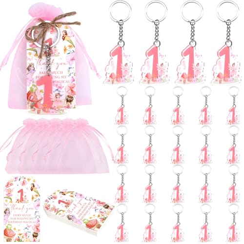 Image of Party Favors Theme Baby-Shower Keychain Set