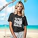 IFQ Womens Cruise Shirt Girls Trip Best Friend T-Shirt Bestie Summer Vacation Crewneck Tee Grey