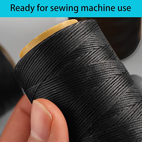 HILELIFE 260m 150D Waxed Thread for Leather Sewing Leather Thread for Hand Sewing Craft DIY, Wallets, Shoe Repairing - Image 2