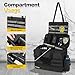 rubertyle Front Seat Car Office Organizer | Heavy duty Travel Bag | Military Duffle for patrol, Gym, Camping, Hunting, Hiking, Range | MOLLE system | 45L size 17