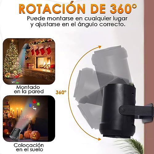 Luces, Home Improvement reflectores luces navidad Marca AUTOWT (3)