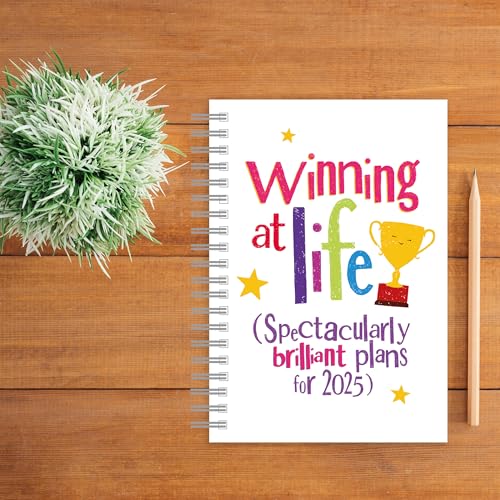 2025 The Bright Side A5 Wiro Diary, Multicolour - Image 4