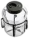 Kegco Carboy, 7 gallon, Transparent and black