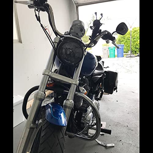 5.75 Polegadas 80W Farol Dianteiro Alto De Feixe Baixo DRL Farol Led De Olho Anjo Acessórios Para Mo