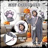 Zoom IMG-2 oumdon costume gatto bambina halloween Zoom IMG-2 oumdon costume gatto bambina halloween