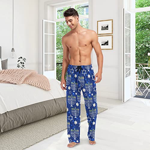 Cute Snowman Pajama Pants for Men - Lounge Pants with Pockets and Drawstring 6