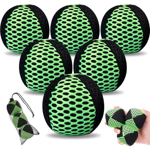 Soulchen 6 Pcs Juggling Balls Set for Beginners and Professionals
