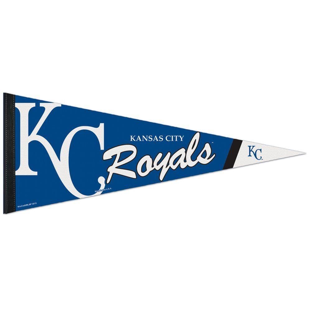 Fanion MLB Kansas City Royals WinCraft en feutre premium pour décoration sportive