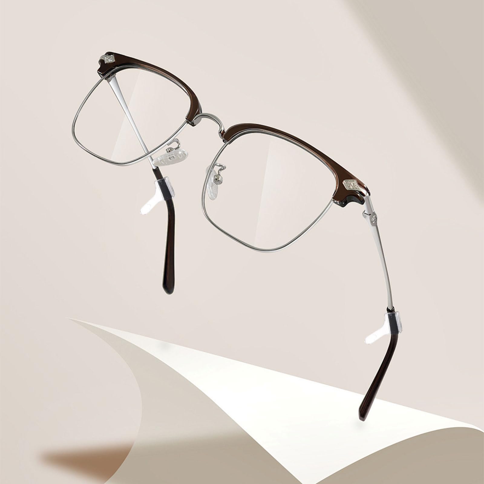 GlamRays 25 works of Glasses Ear Grips Non-Slip Holder for Glasses Eyeglass Plugs Glasses Holder Glasses Non-Slip Glasses Temple for Glasses Sunglasses Reading Glasses - Image 4