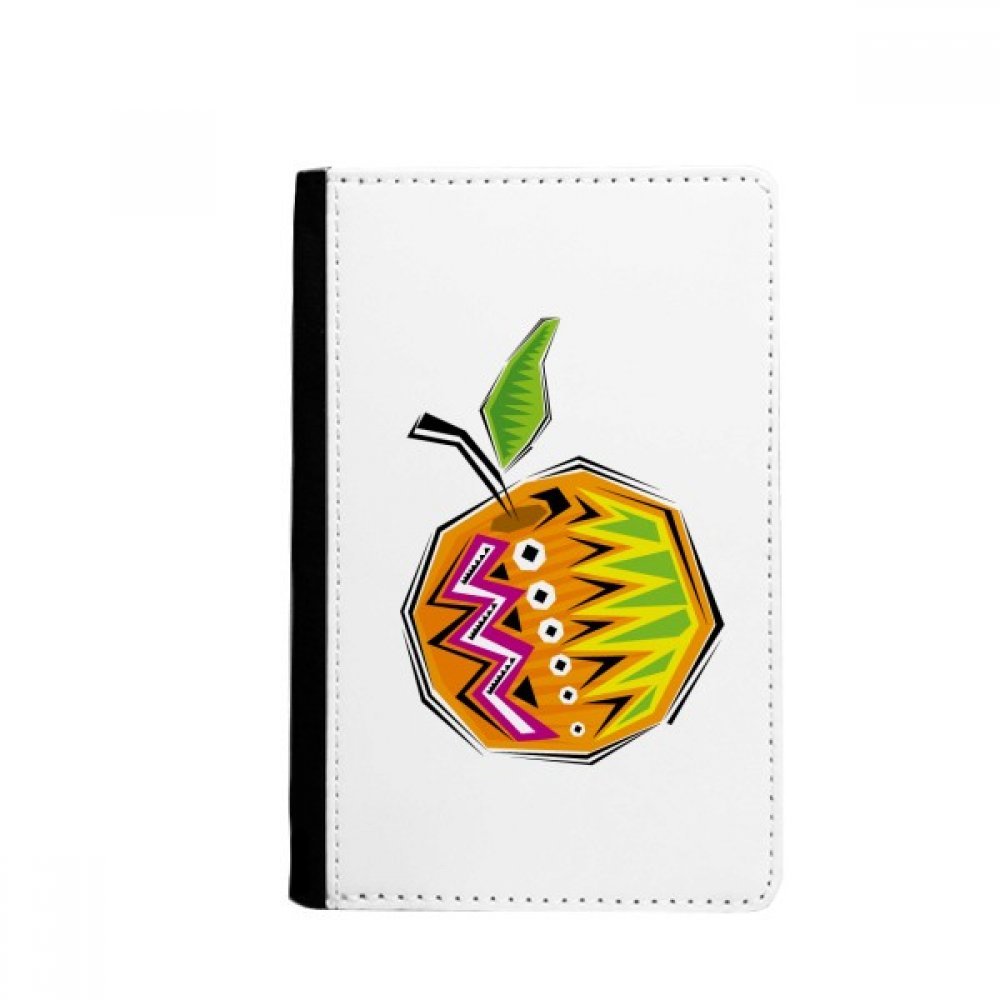 Yellow Food Mexicon Culture Element Illustration Passport Holder Notecase Burse Wallet Cover Card Purse