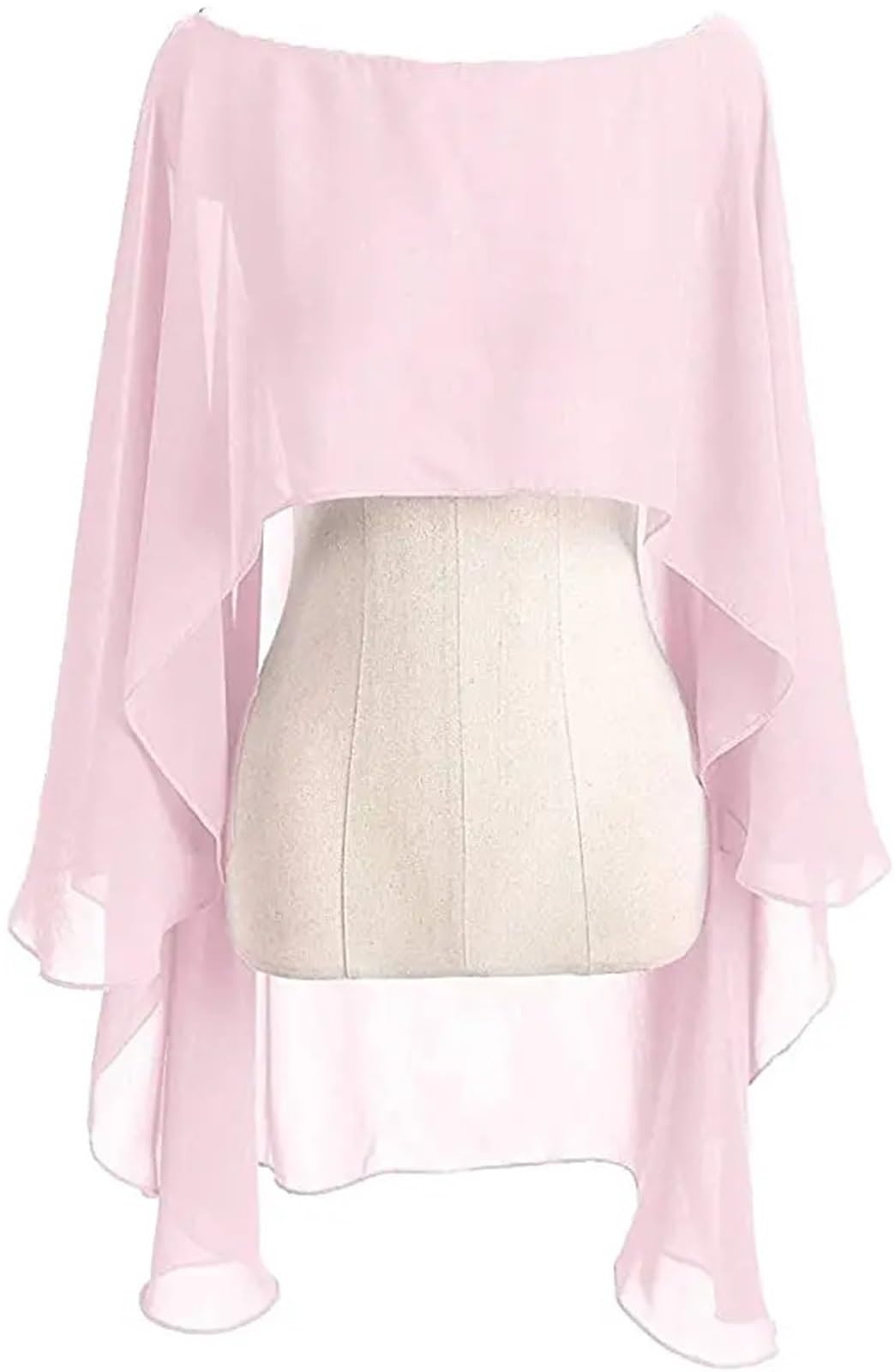 Coprispalle Chiffon Bolero Mantella da sposa in chiffon donna, bolero, sera