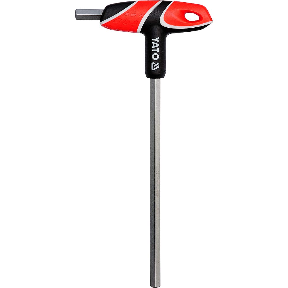 Yato YT-05581 T-Handle Hex Key|Professional Hex Key Set|Hex Key Wrench Set|Tool Set|Industrial Tools|Power Tools|Torx Wrenches|S2 Steel|Plastic Handle|Tamper Proof|Long Hex|Mechanical|Car (B01ERU1JDA) Amazon Price History, Amazon Price Tracker