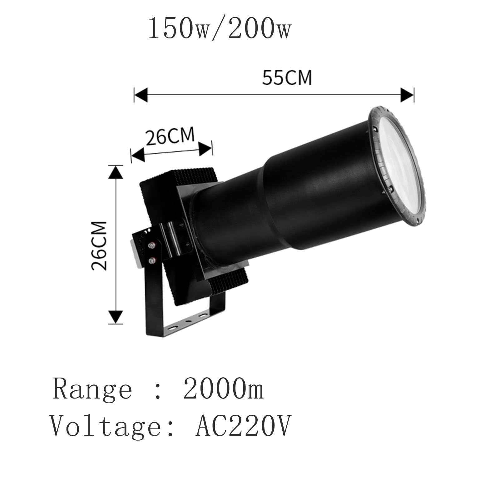 Amazon.co.jp: LEDスポットライト - 111V-240Vスポットサーチライト