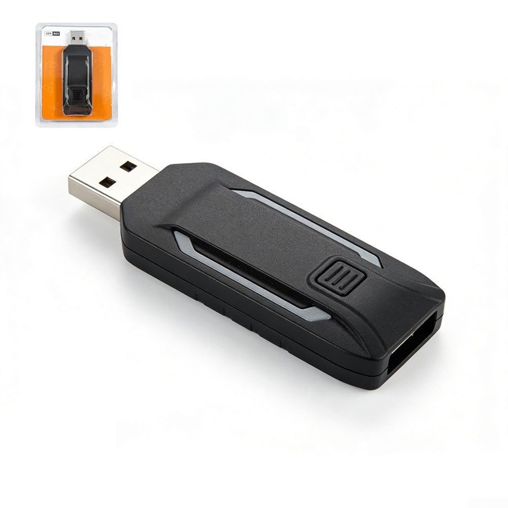 Adattatore per ricevitore volante per console PS5, compatibile con PXN V3 V900 V9 Racing Wheel Connessione One-Click Design compatto con indicatore LED blu, facile installazione per simulatori di