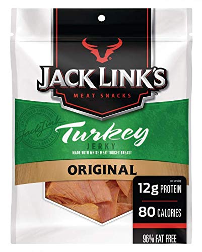 Jack Links MSG Free Turkey Jerky, Original, 2.85 Ounce (Pack of 4)