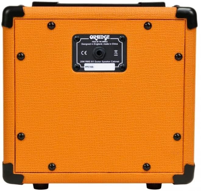 Amazon.com: Orange PPC108 1x8' Closed-Back Speaker Cabinet