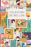 Carpeta de sellos y filatelia : Álbum/libro/registro de sellos franceses e...