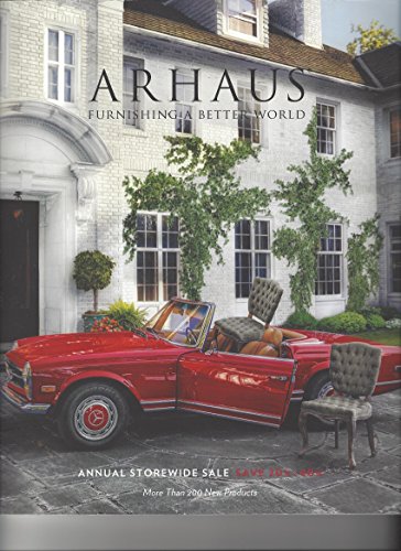 Arhaus, Furnishing a Better World, Annual Storewide Sale, Catalogue
