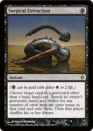 Limited Stock Magic: the Gathering - Surgical Extraction - New Phyrexia - Foil