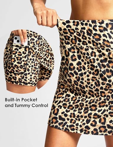 Image of Viodia Women's 18 inch /20 inch Long Swim Skirt High Waisted Modest Swimsuits Skirt Bathing Suit Tummy Control Swim Bottoms