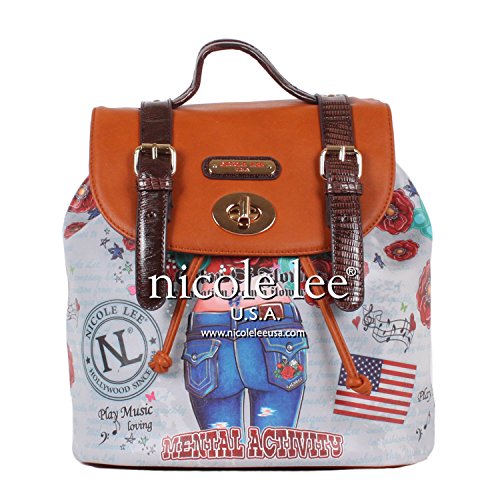 nicole lee backpack purse