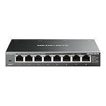 Mercusys MS108GS-M2 Switch Ethernet 8 Porte di 2.5G, Sdoppiatore Ethernet, Switch Gigabit per la Casa e l’Ufficio, Plug e Play, Montaggio Desktop, Cassa in Metallo, Durevole e Silenzioso
