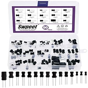 Swpeet 90 Stück Induktoren Sortiment Kit