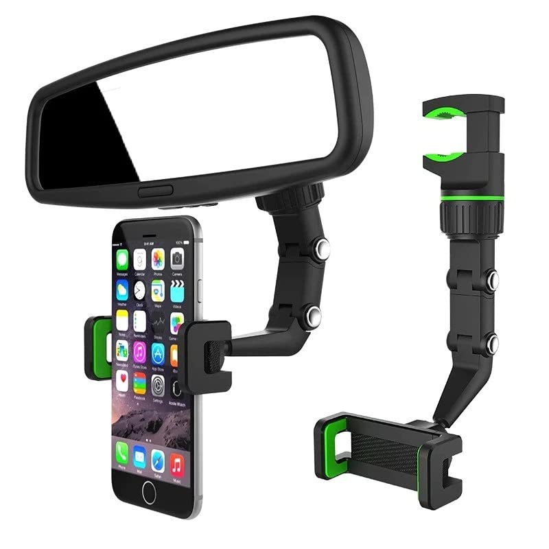 Universal Mobile Clip Car Rear View Mirror First-Person View Video Shooting Driving Record Kitchen (Multi Purpose)-image-4