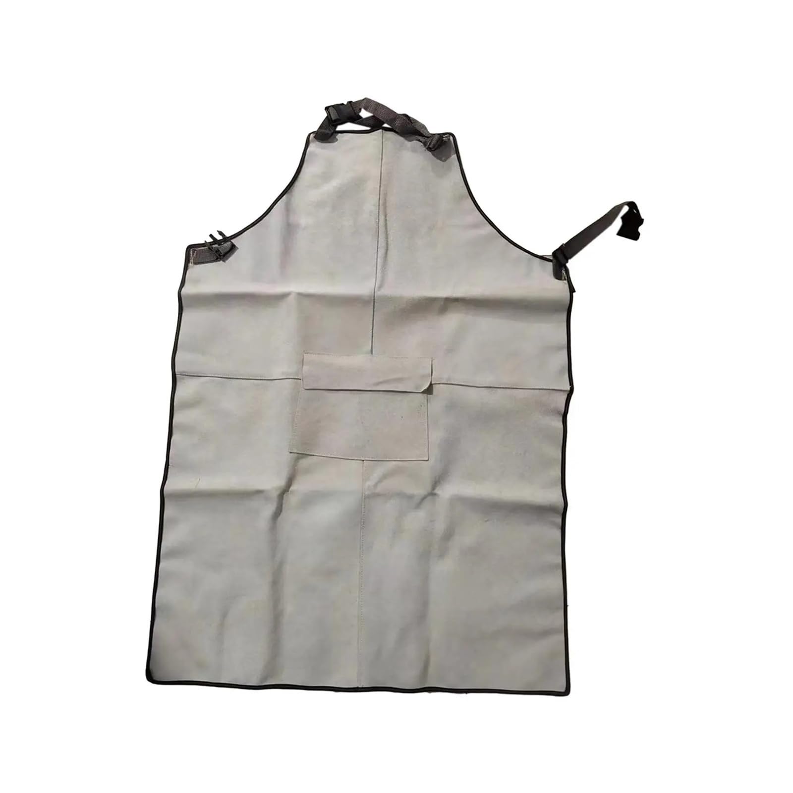 LNHHG Welding Clothes, Welding Protective Apron Welder Clothing Heat Resistant Clothes(Bianco)