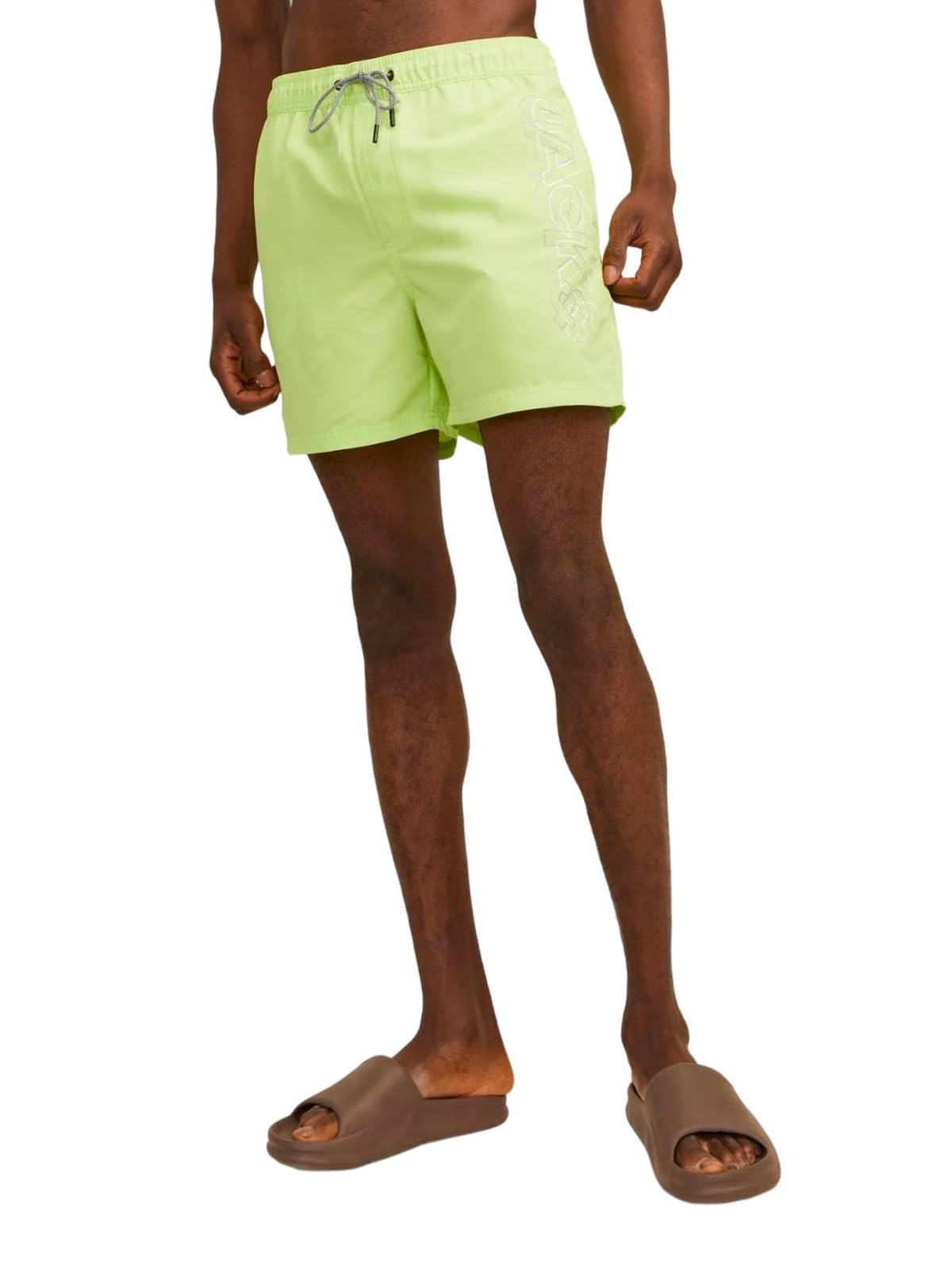 Jack & Jones Jpstfiji Jjswim Double Logo Sn LY Bañador Corto para Hombre