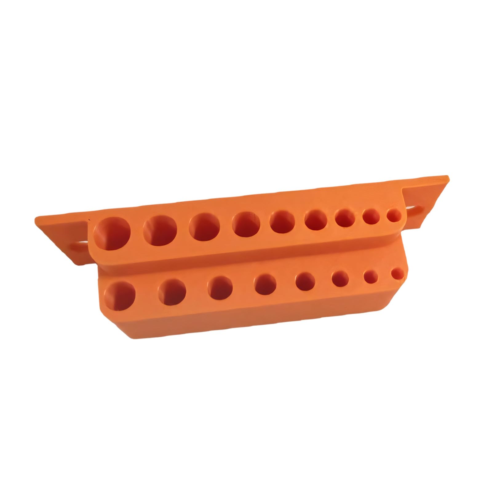 Tsophreniq Oranges Compact Polylactic Acid Tool Holders Efficient Space Saving Design Garage Organizers For Workshop Garage And Craft Enthusiasts Polylactic Acid Organizers